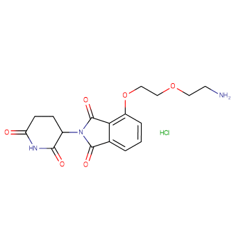 Thalidomide-O-PEG1-C2-amine HCl