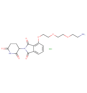 Thalidomide-O-PEG2-C2-amine HCl