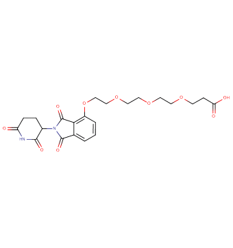 Thalidomide-O-PEG3-C2-acid