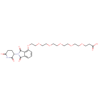 Thalidomide-O-PEG5-C2-acid