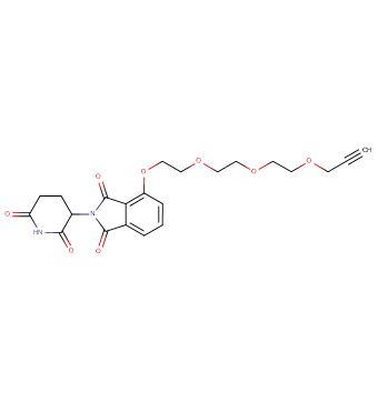 Thalidomide-O-PEG3-propargyl