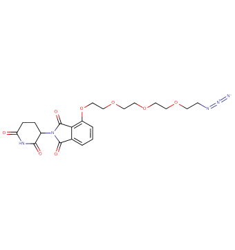 Thalidomide-O-PEG3-C2-azide