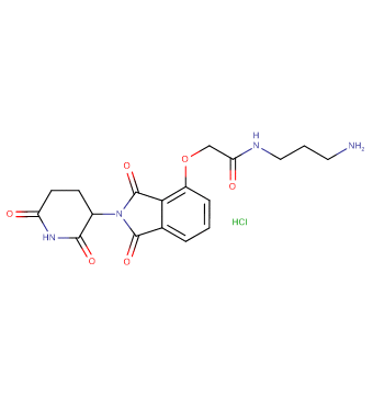 Thalidomide-O-acetamido-C3-amine HCl