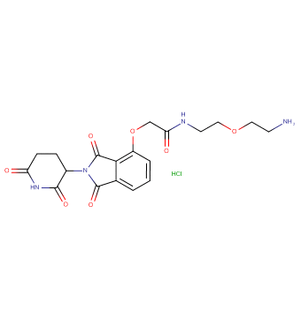 Thalidomide-O-acetamido-PEG1-C2-amine HCl