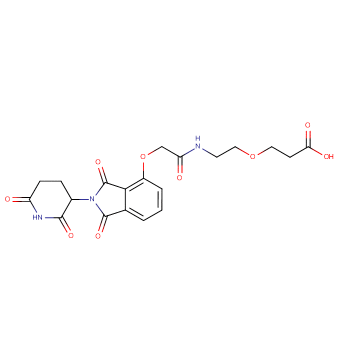 Thalidomide-O-acetamido-PEG1-C2-acid
