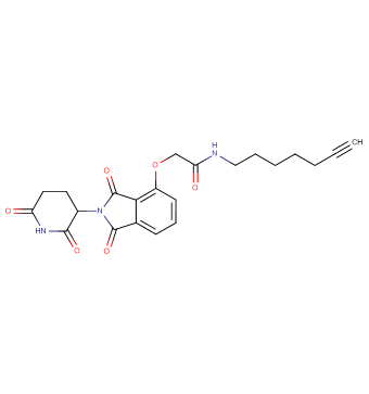 Thalidomide-O-acetamido-C5-alkyne