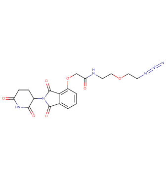 Thalidomide-O-acetamido-PEG1-C2-azide