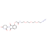 Thalidomide-O-acetamido-PEG3-C2-azide