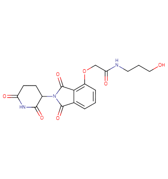 Thalidomide-O-acetamido-C3-OH