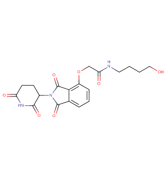 Thalidomide-O-acetamido-C4-OH