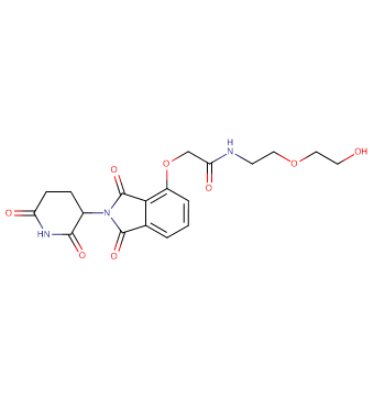 Thalidomide-O-acetamido-PEG2-OH