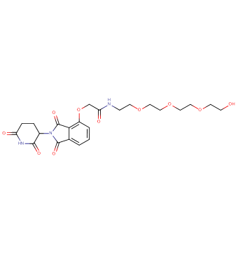 Thalidomide-O-acetamido-PEG4-OH