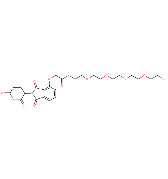 Thalidomide-O-acetamido-PEG6-OH