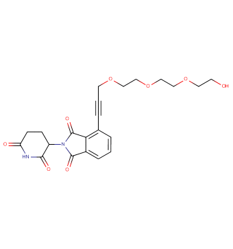 Thalidomide-propargyl-O-PEG3-OH