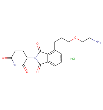 Thalidomide-C3-O-C2-amine HCl