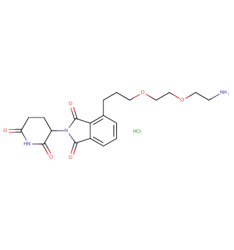 Thalidomide-C3-O-PEG1-C2-amine HCl