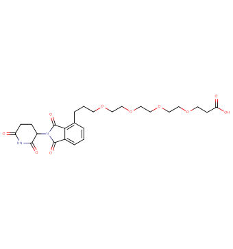 Thalidomide-C3-O-PEG3-C2-acid
