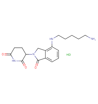 Lenalidomide-C5-amine HCl