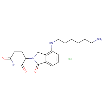 Lenalidomide-C6-amine HCl