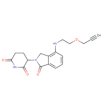 Lenalidomide-PEG1-propargyl