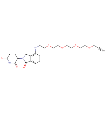 Lenalidomide-PEG4-propargyl
