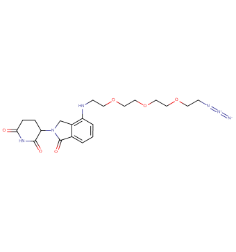 Lenalidomide-PEG3-C2-azide
