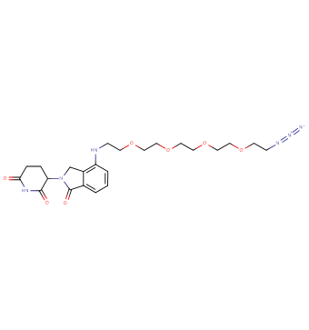 Lenalidomide-PEG4-C2-azide