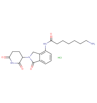 Lenalidomide-CO-C6-amine HCl