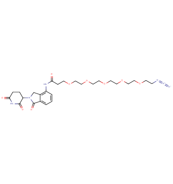 Lenalidomide-CO-PEG5-C2-azide