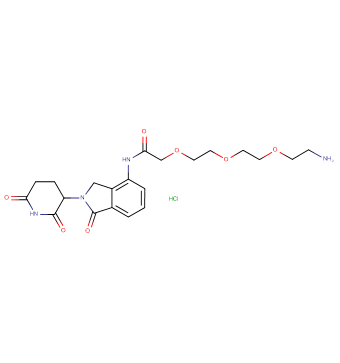 Lenalidomide-acetamido-O-PEG2-C2-amine HCl