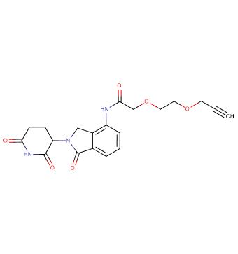 Lenalidomide-acetamido-O-PEG1-propargyl