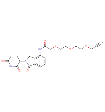 Lenalidomide-acetamido-O-PEG2-propargyl