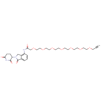 Lenalidomide-acetamido-O-PEG6-propargyl