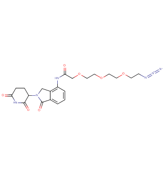 Lenalidomide-acetamido-O-PEG2-C2-azide