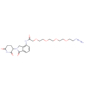 Lenalidomide-acetamido-O-PEG3-C2-azide