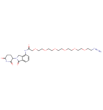 Lenalidomide-acetamido-O-PEG5-C2-azide