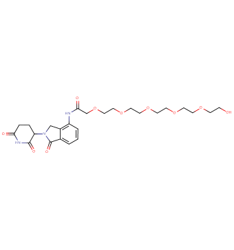 Lenalidomide-acetamido-O-PEG5-OH