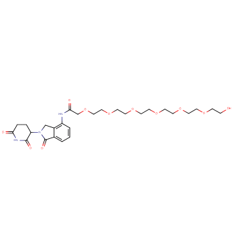 Lenalidomide-acetamido-O-PEG6-OH