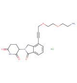 Phthalimidinoglutarimide-propargyl-O-PEG1-C2-amine HCl