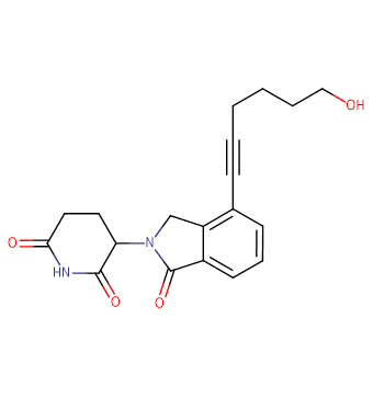 Phthalimidinoglutarimide-propargyl-C3-OH