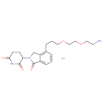 Phthalimidinoglutarimide-C3-O-PEG1-C2-amine HCl