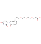 Phthalimidinoglutarimide-C3-O-PEG2-C2-acid
