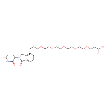 Phthalimidinoglutarimide-C3-O-PEG4-C2-acid