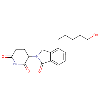Phthalimidinoglutarimide-C5-OH