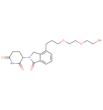 Phthalimidinoglutarimide-C3-O-PEG2-OH