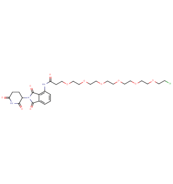 Pomalidomide-CO-PEG6-C2-Cl