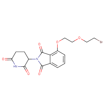 Thalidomide-O-PEG1-C2-Br