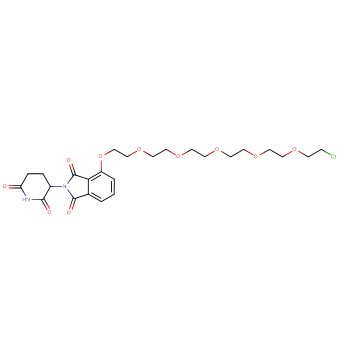 Thalidomide-O-PEG5-C2-Cl