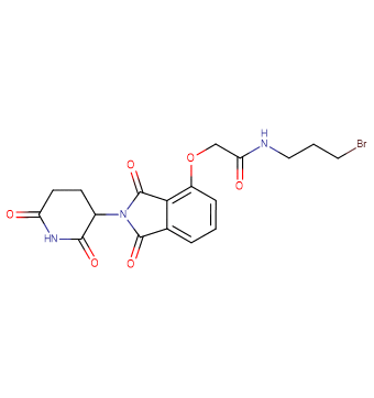 Thalidomide-O-acetamido-C3-Br
