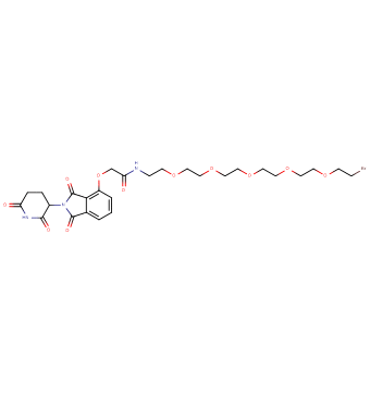 Thalidomide-O-acetamido-PEG6-C2-Br
